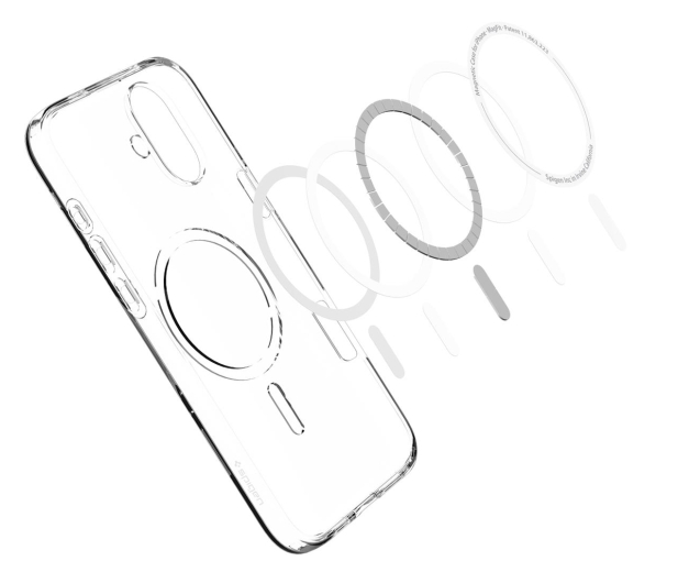 SPIGEN Liquid Crystal Mag Magsafe do iPhone 16 Plus Clear ACS08388 - 1279642 - zdjęcie 5